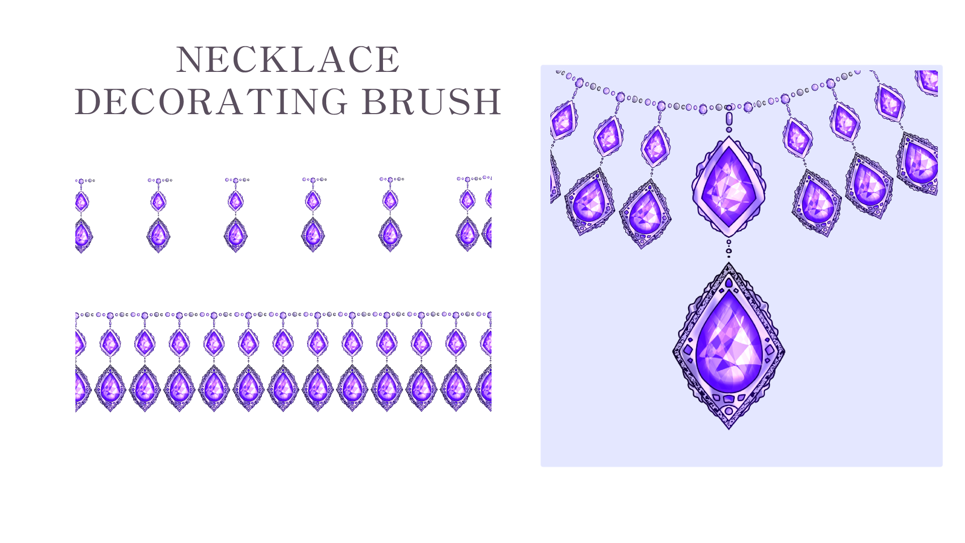 Romance Necklace Brush