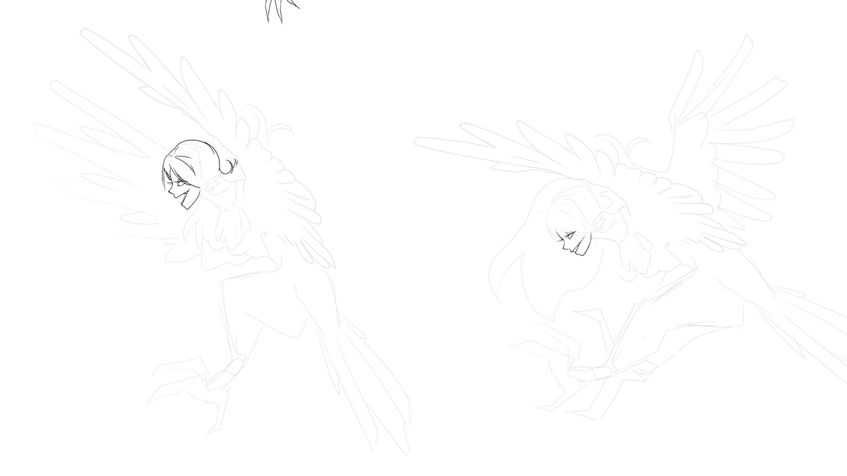 (COMING SOON) Harpy Monster Brush - Detailed View