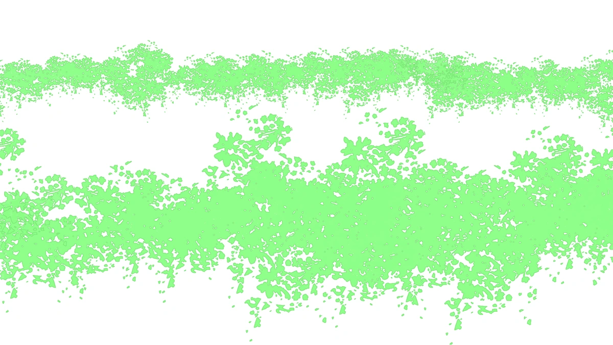 Tree Leaves Brush - Detailed View