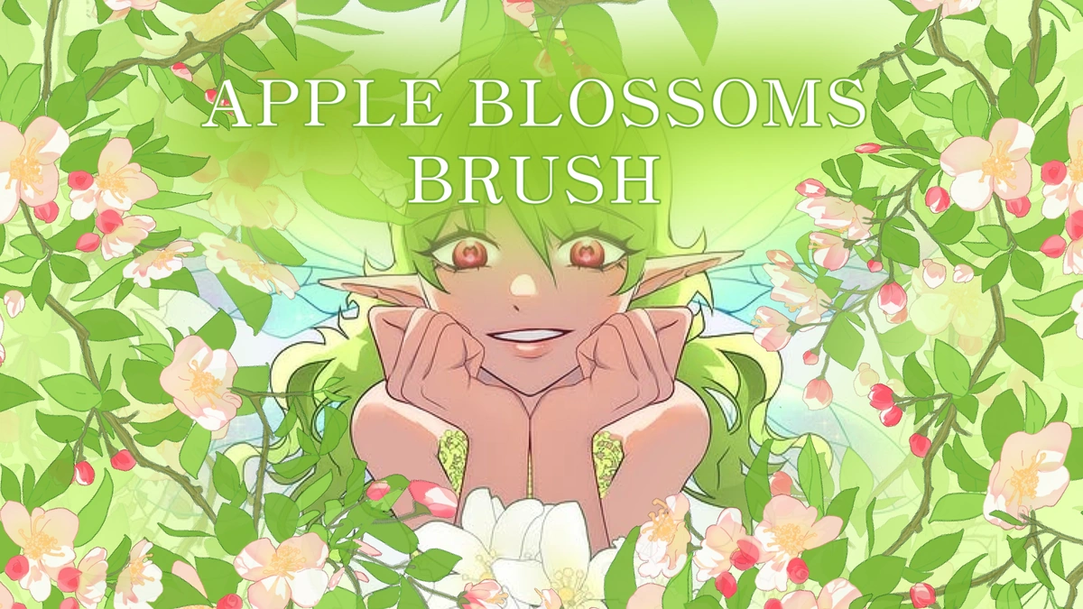 Apple Blossom Flowers Brudhes - Preview