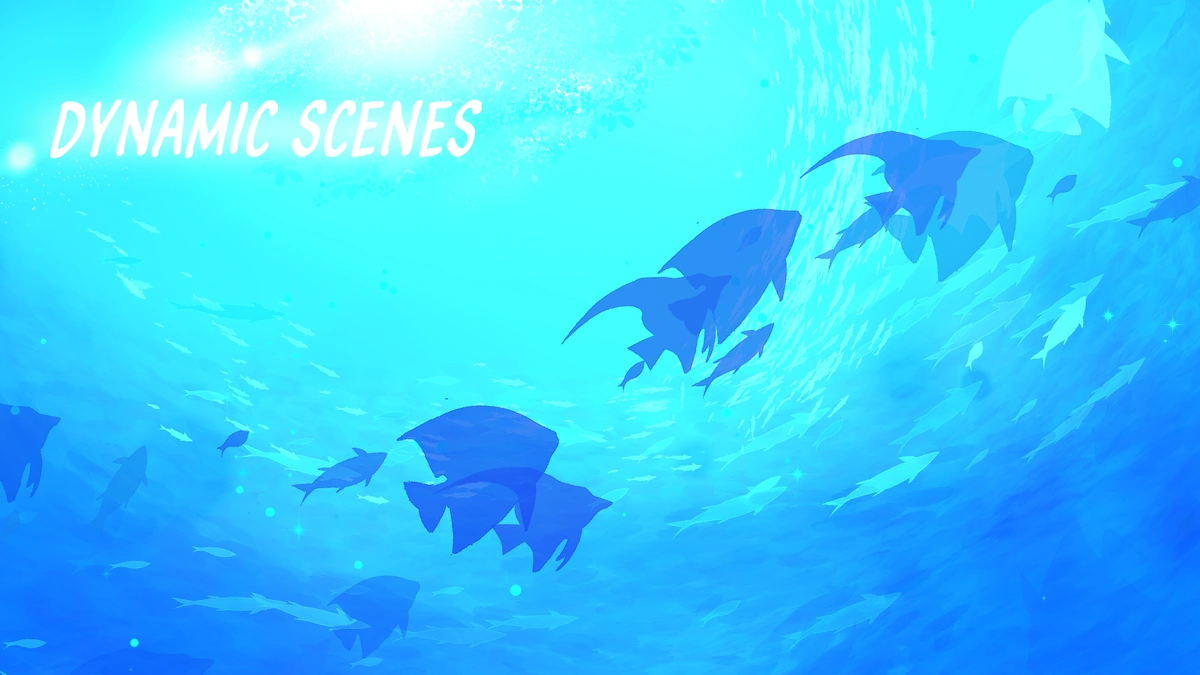 School of Fish Brush 02 - Showcase Gallery 1