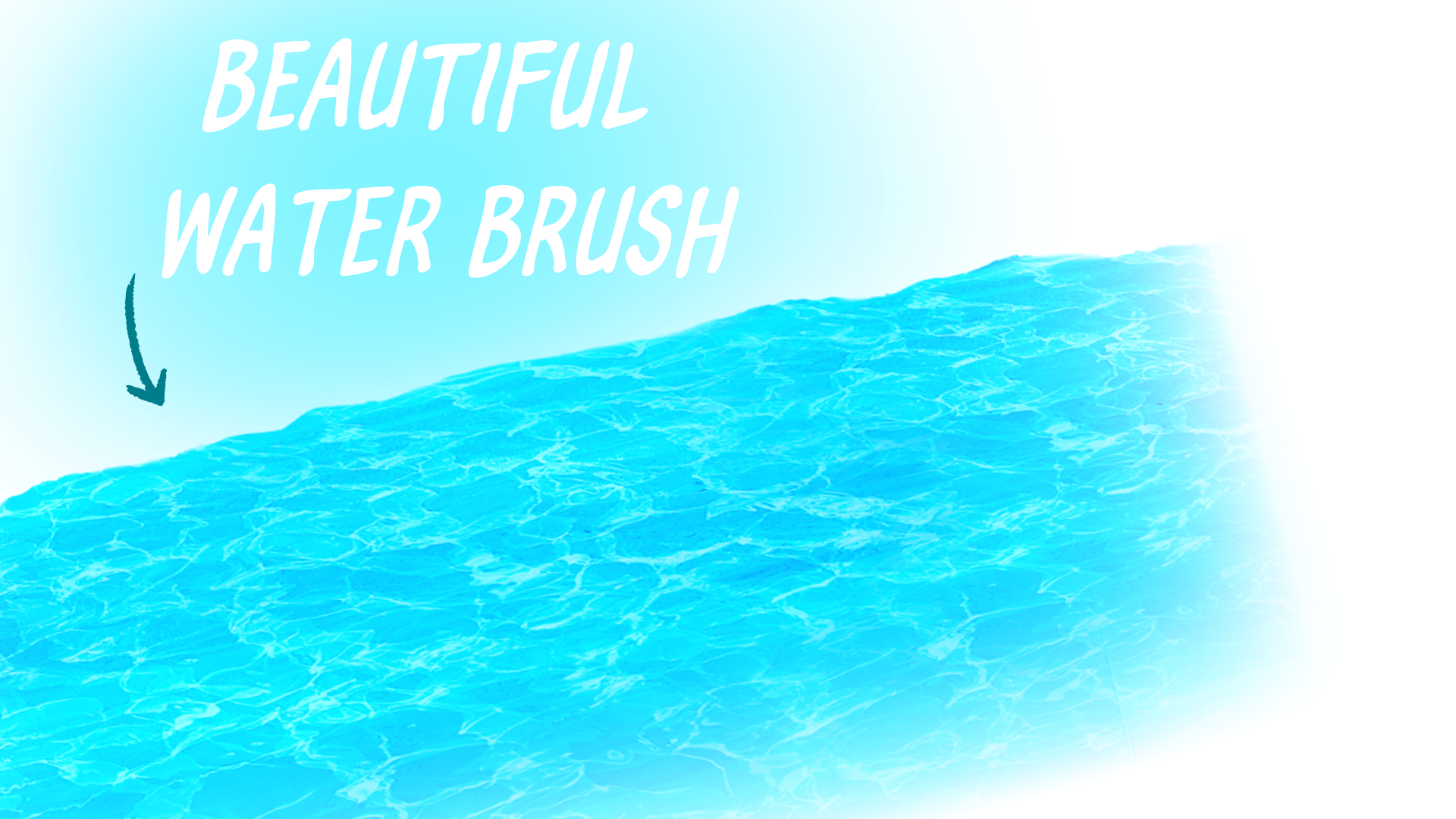 Beautiful Water Line Brush