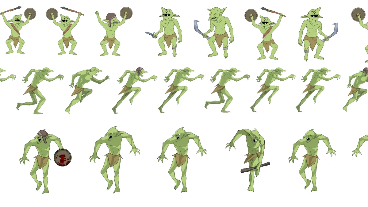 Fantasy Monster Goblin Brush - Product Specifications and Info
